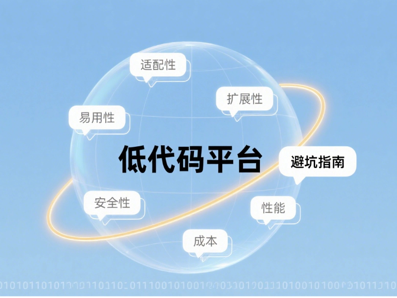 好用的低代碼平臺怎么選？六大要點(diǎn)+避坑指南請查收！